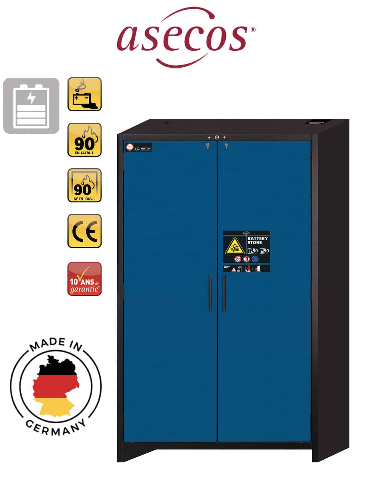 Armoire De Stockage Batteries Lithium Himaya Safety